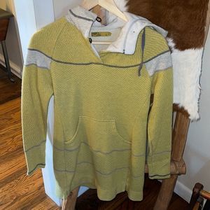 PrAna Wool Thick Warm Hoodie Jacket